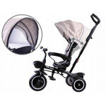 Trojkolka Tiny Bike 3v1 so štítom - krémová Trojkolka Tiny Bike 3v1 so štítom - krémová